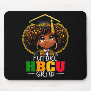 Kids Future Hbcu Grad Afro Black History Month Mouse Pad
