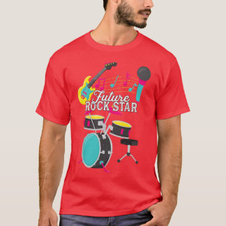 Kids Future Rock StarAspirationalfor Boys and Girl T-Shirt