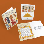Kids Games and Activities Egypt Themed Birthday Card<br><div class="desc">This fun personalized birthday card is perfect for kids who love studying history. It has an ancient Egyptian theme with Egypt style artwork on the front of the card along with your own personalized message. You can also personalize the greeting inside the card. Inside the card find an Egypt-themed word...</div>
