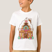 Kid's Gingerbread House T-Shirt