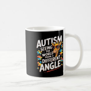 Kids Giraffe Autism Seeing World Different Angle A Coffee Mug