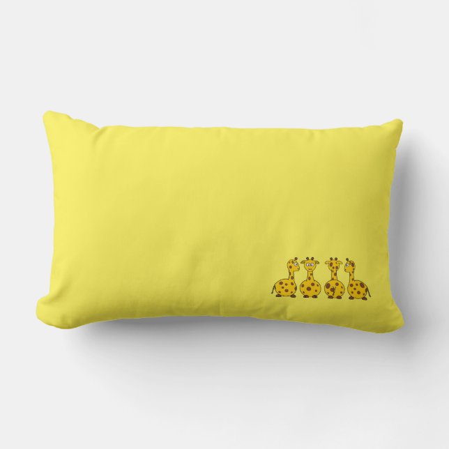Kids Giraffe Pillow (Front)