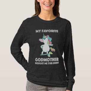 Kids Godson Goddaughter Godmother Godchild 1 T-Shirt
