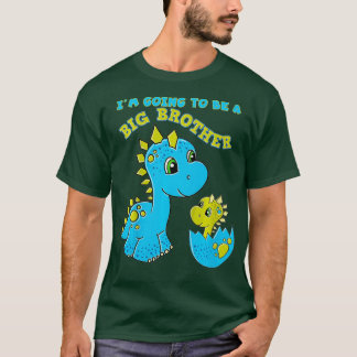 Kids Going to be a Big Brother Dinosaur T-Shirt