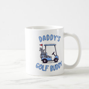 Kids Golfer Father Son Daddy's Golf Boy Father Day Coffee Mug