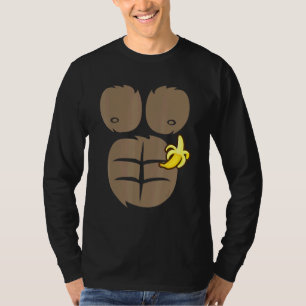 Kids Gorilla Chest Belly Monkey Ape Muscle Gorilla T-Shirt