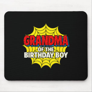 Kids Grandma Of The Birthday Boy Sder Theme Party Mouse Pad