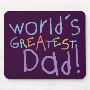 Kids Greatest Dad Mousepad