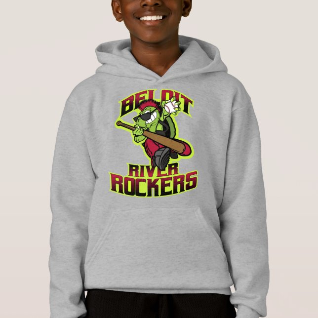 Kid's Grey Hoodie (Front)