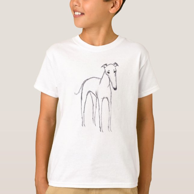 KID'S GREYHOUND T-SHIRT (Front)