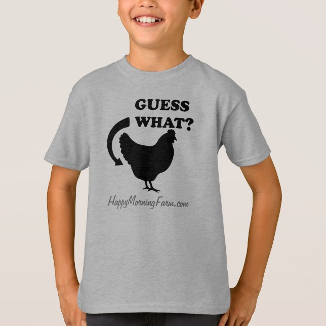 Kids Guess What (Chicken Butt) Tee (Front)