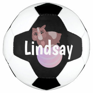 Kids  Guinea Pig  Monogram Name   Soccer Ball