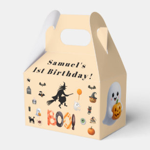 Kids' Halloween Birthday Favor Box