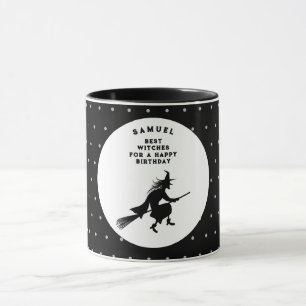 Kids' Halloween Birthday Witch Mug