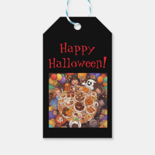 Kid's Halloween Party Gift Tags