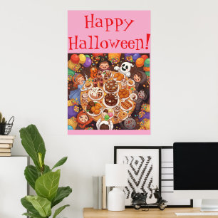 Kid's Halloween Party Poster