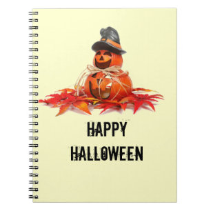 Kids Halloween Pumkins Notebook