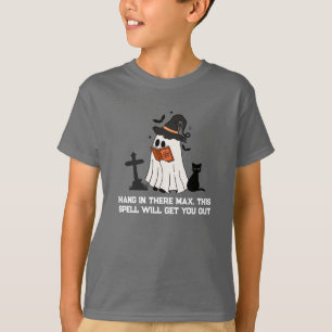 Kids Halloween T-Shirt – Cute Ghost Spell