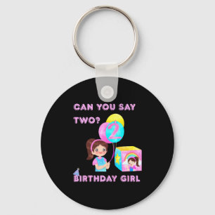 Kids Happy Birthday  Keychain