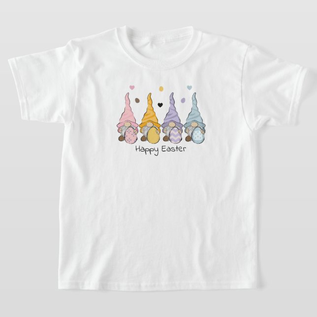 Kids Happy Easter T-Shirt (Laydown)