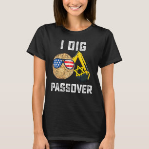 Kids Happy Passover Jewish Pesach I Dig Passover E T-Shirt