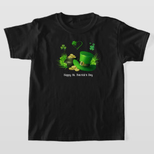 Kids Happy St. Patrick's Day T-Shirt