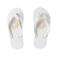 Kids' Happy Sunshine Flip Flops - Cute Summer