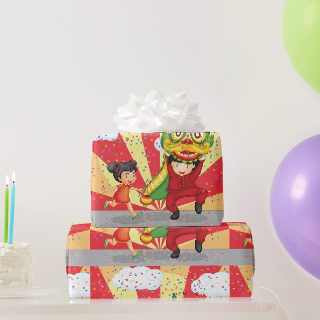 Kids Having Fun Wrapping Paper (Creator Uploaded)