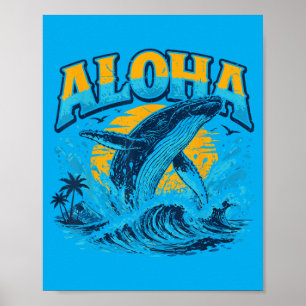 Kids Hawaiian T Shirts Toddler Boy Aloha Hawaii Poster