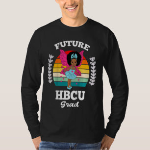 Kids Hbcu Black Girl Magic Women Melanin Amercian  T-Shirt