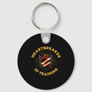 Kids Heartbreaker In Training Boy Girl Toddler Val Keychain