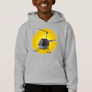 Kid's Helicopter Shirt Cool Helicopter Sweatshirt