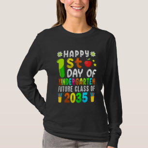 Kids Hello Kindergarten First Day Of Kindergarten T-Shirt