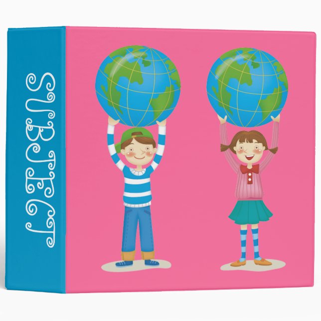 Kids Holding the Earth Binder (Front/Spine)
