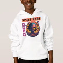 Kids Hoodi Space Design