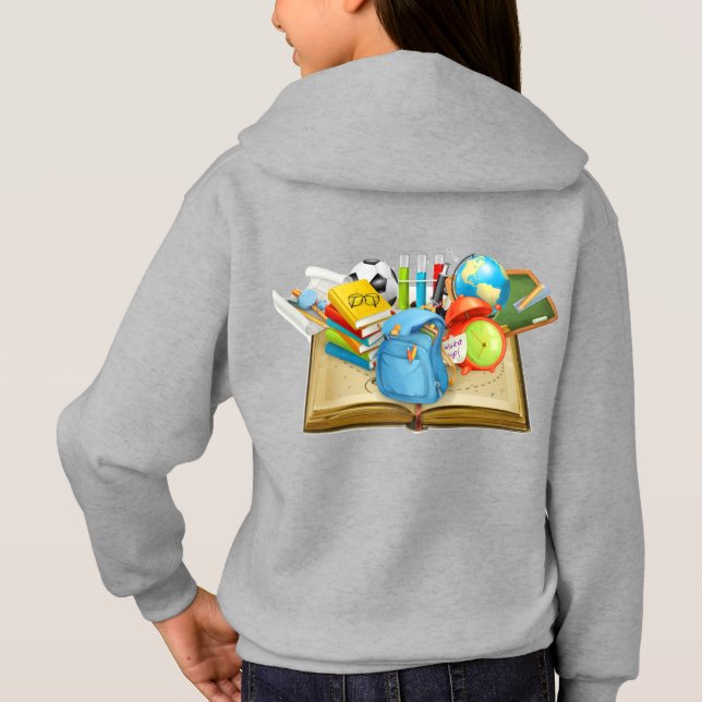 kids hoodie (Back)