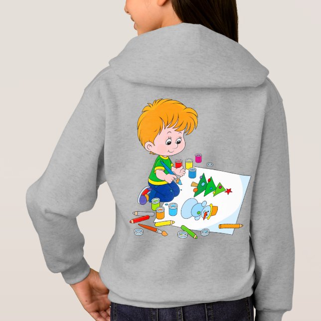 kids hoodie (Back)