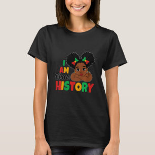 Kids I Am Black History Month BLM Melanin African  T-Shirt