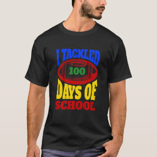 Kids I Hit 100 Days Of School Golf Boys 100th Day  T-Shirt