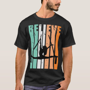 Kids I Love Air Yoga Dance Believe Air Yoga Aerial T-Shirt