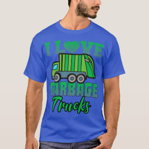 Kids I Love Garbage Trucks Toddler Boys Kids T-Shirt