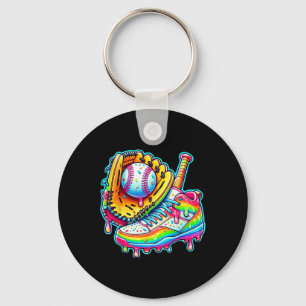 Kids Ice Cream Drip Bysebyll Stuff Bysebyll Drip F Keychain