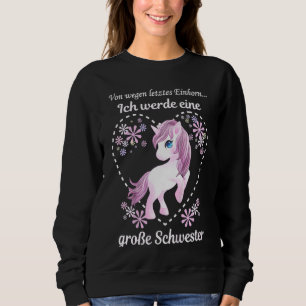 Kids Ich Werde Große Schwester 2022 Single Child L Sweatshirt