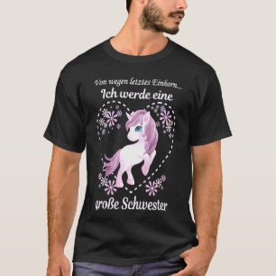 Kids Ich Werde Große Schwester 2022 Single Child L T-Shirt