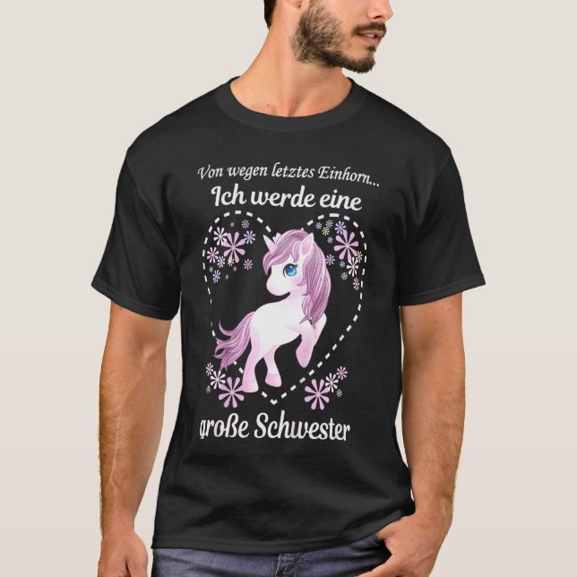 Kids Ich Werde Große Schwester 2022 Single Child L T-Shirt (Front)