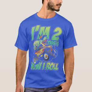 Kids I'm 2 This Is How I Roll Monster Truck 2nd Bi T-Shirt