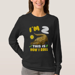 Kids Im 2 This Kid Loves Alligators 2nd Year Birth T-Shirt