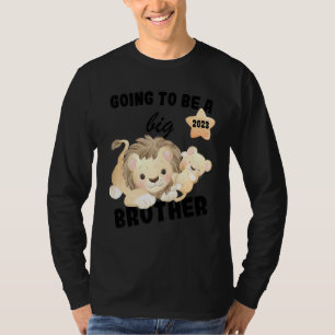 Kids I'm Going To Be A Big Brother 2023 Announcing T-Shirt
