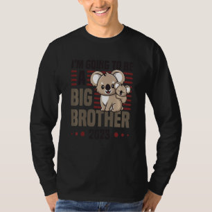 Kids I'm Going To Be A Big Brother 2023 Pregnancy T-Shirt