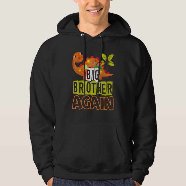 Kids Im Going To Be A Big Brother Hoodie (Front)